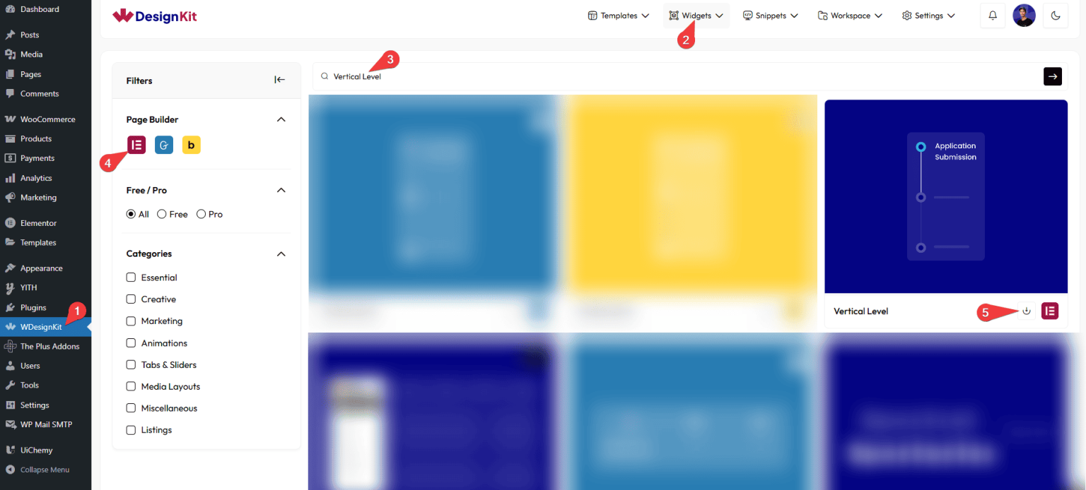 Vertical Level - WDesignKit Learning Center
